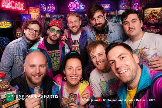 BNP Paribas reist terug in de tijd met onze AI Photobooth: Back to the 90s!