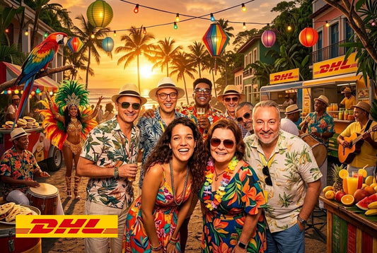 DHL neemt bezoekers mee naar de stranden en bruisende steden van Zuid-Amerika met een AI Photobooth