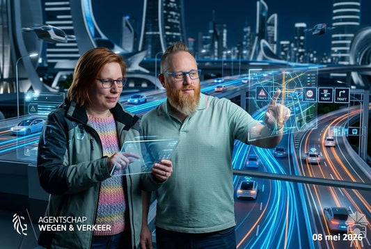 AI Photobooth activatie voor 20 jaar Agentschap Wegen en Verkeer Photoboothfactory