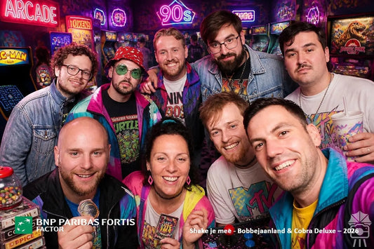 BNP Paribas reist terug in de tijd met onze AI Photobooth: Back to the 90s! Photoboothfactory