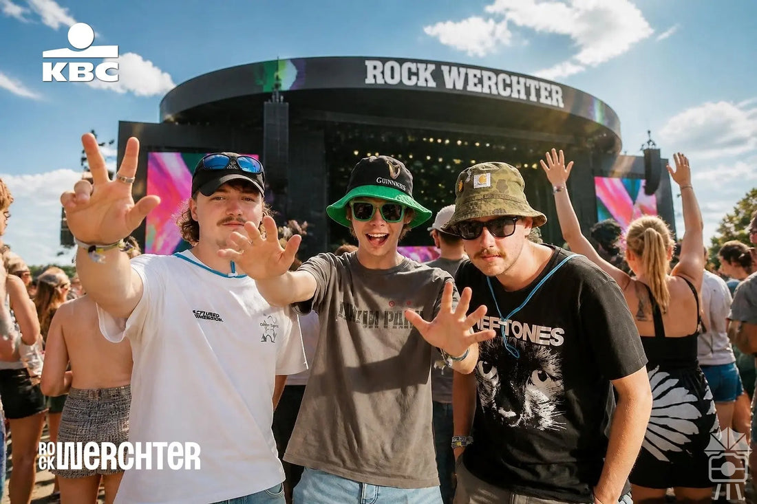 KBC AI Photobooths op Werchter Boutique, Parklife & Rock Werchter Photoboothfactory