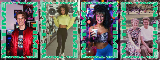 Terug in de Tijd met Onze In Time AI Activatie: Faceswap naar de Jaren ’80 ’90 - Photoboothfactory