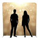 Achterwand (Gold) Photoboothfactory