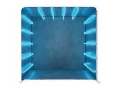 Achterwand (Blue Neon) - Photoboothfactory