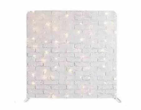 Achterwand (Brick White) - Photoboothfactory