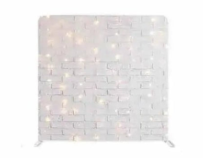Achterwand (Brick White) - Photoboothfactory