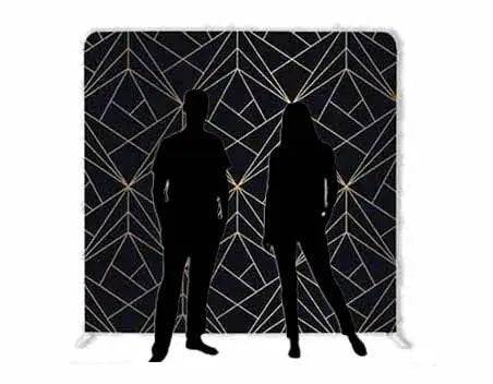 Achterwand (Lines) - Photoboothfactory