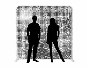 Achterwand (Silver) - Photoboothfactory