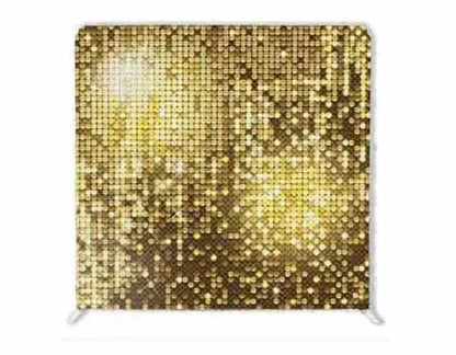 Achterwand (Square Gold) - Photoboothfactory